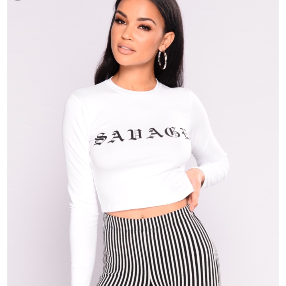 Fashion Nova Savage Crop Top